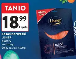 Intermarche Łosoś norweski plastry wędzony oferta