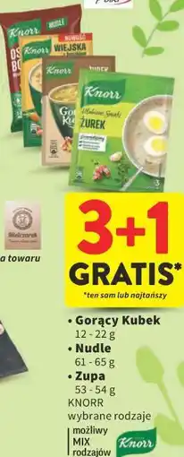 Intermarche Gorący Kubek, Nudle, Zupa wybrane rodzaje oferta