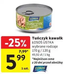 Intermarche Tuńczyk kawałki oferta