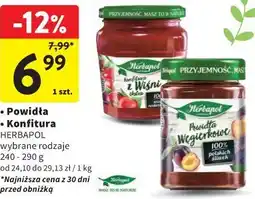 Intermarche Powidła/Konfitura Herbapol oferta