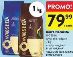 Intermarche Kawa ziarnista Woseba wybrane rodzaje oferta