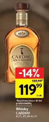 Intermarche Whisky Cardhu Gold Reserve oferta