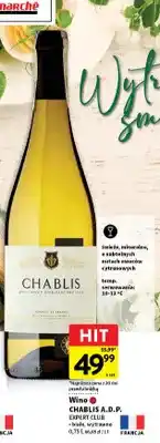 Intermarche Wino Chablis A.D.P. białe, wytrawne oferta