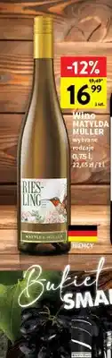 Intermarche Wino Riesling wybrane rodzaje oferta