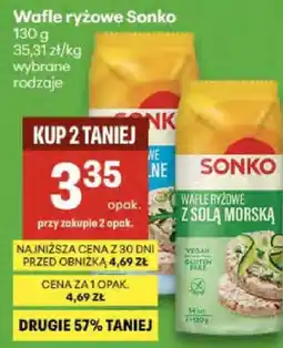 Delikatesy Centrum Wafle ryżowe wybrane rodzaje oferta