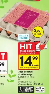Intermarche Jaja z chowu ściółkowego oferta