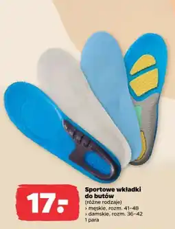 Netto Sportowe wkładki do butów oferta