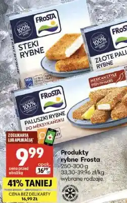 Delikatesy Centrum Produkty rybne Frosta oferta