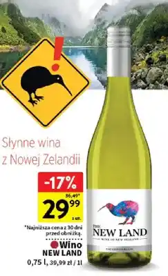 Intermarche Wino New Land Sauvignon Blanc oferta