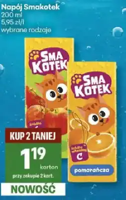 Delikatesy Centrum Napój Smakotek pomarańcza oferta