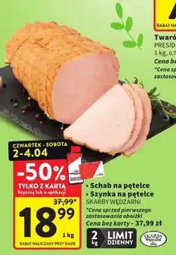 Intermarche Schab na patelce, Szynka na patelce oferta