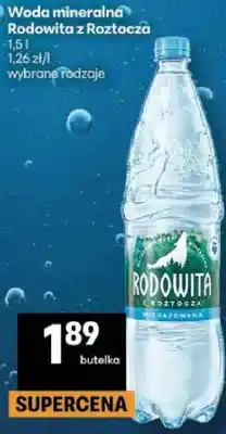 Delikatesy Centrum Woda mineralna gazowana z Roztocza oferta