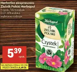 Delikatesy Centrum Herbata ekspresowa Zielnik Polski Herbapol oferta
