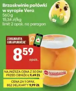 Delikatesy Centrum Brzoskwinie połówki w syropie oferta