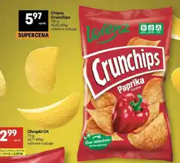 Delikatesy Centrum Chipsy Crunchips paprika oferta