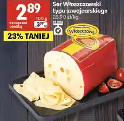 Delikatesy Centrum Ser Włoszczowski typu szwajcar-śmietankowy oferta