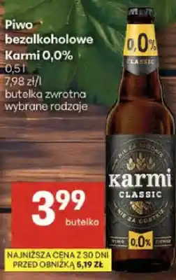 Delikatesy Centrum Piwo bezalkoholowe Karmi 0,0% oferta