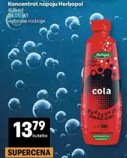Delikatesy Centrum Koncentrat napoju Herbapol cola oferta