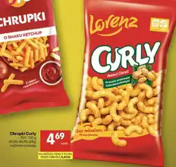 Delikatesy Centrum Chrupki Curly peanut classic oferta