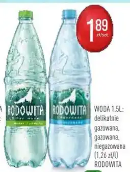 Pokusa Woda rodowita oferta