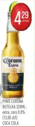Pokusa Piwo corona butelka coca cola oferta