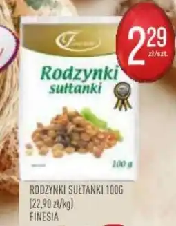 Pokusa Rodzynki sułtanki finesia oferta