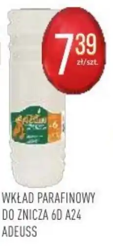 Pokusa Wkład parafinowy do znicza 6d a24 adeuss oferta