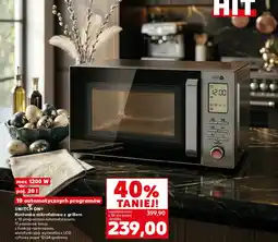 Kaufland Kuchenka mikrofalowa Switch On oferta