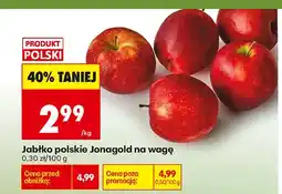 Biedronka Jabłka polskie Jonagold na wagę oferta