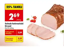 Biedronka Schab hetmański Drozd oferta