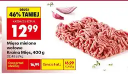 Biedronka Mięso mielone wołowe oferta