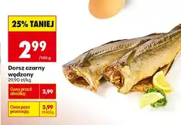 Biedronka Dorsz czarny wędzony oferta