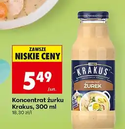Biedronka Koncentrat żurku oferta