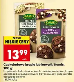 Biedronka Krople czekolada ciemna oferta