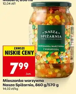 Biedronka Mieszanka warzywna z kukurydzą oferta