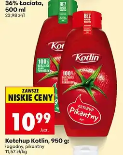 Biedronka Ketchup łagodny oferta