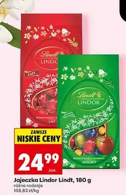 Biedronka Jajeczka Lindor różne rodzaje oferta