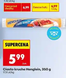 Biedronka Ciasto kruche oferta