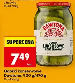 Biedronka Ogórki konserwowe oferta