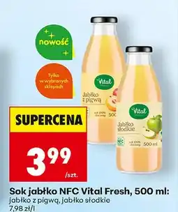 Biedronka Sok jabłko z pigwą NFC oferta