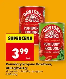 Biedronka Pomidory krojone klasyczne oferta