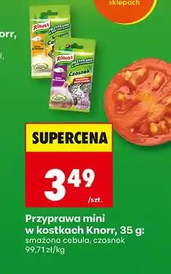 Biedronka Przyprawa mini w kostkach smażona cebula oferta