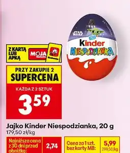 Biedronka Jajko Niespodzianka oferta