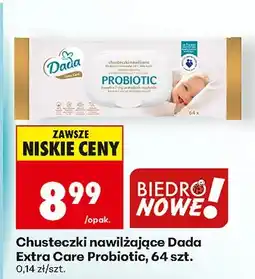 Biedronka Chusteczki nawilżające Extra Care Probiotic oferta