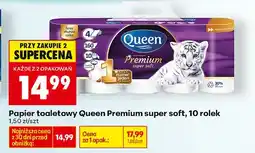 Biedronka Papier toaletowy Premium super soft, 10 rolek oferta