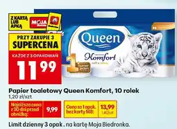 Biedronka Papier toaletowy Komfort 10 rolek oferta