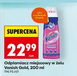 Biedronka Odplamiacz miejscowy w żelu oferta