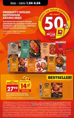 Biedronka Nogi z kaczki z sosem żurawinowym oferta