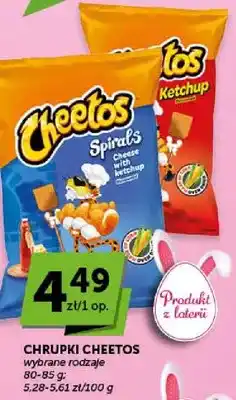 ABC Chrupki Spirals o smaku sera oferta