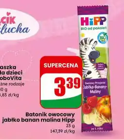 Dino Batonik owocowy jabłko banan malina oferta